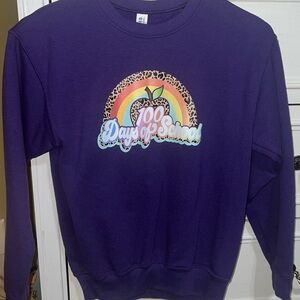Jerzees Youth Purple Sweatshirt